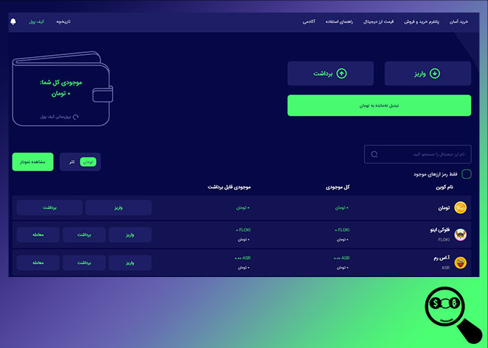 Bitpin-Exchange-Signup-Exchange-Analyzer-wallet